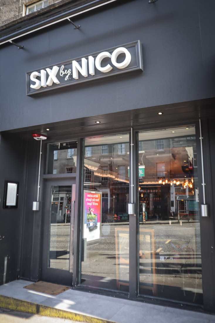 Six by Nico Hanover Street Edinburgh Food Pub