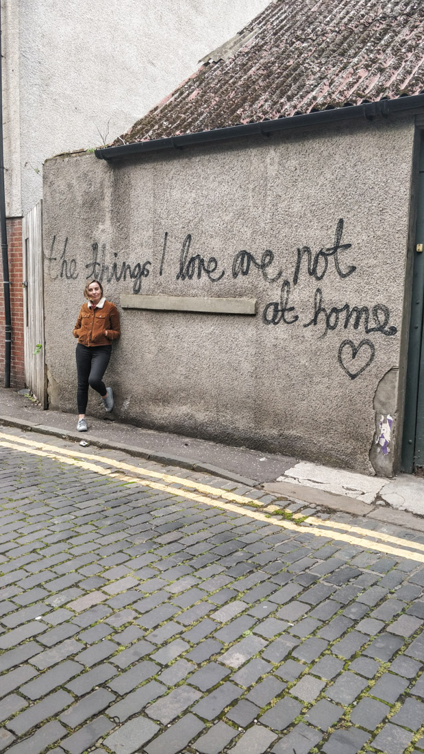 Street Art Leith Things I Love Are Not At Home