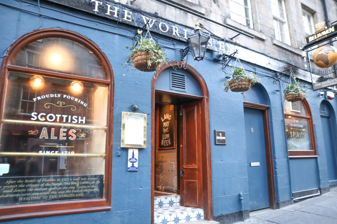 The Worlds End Royal Mile Old Town Edinburgh Pub