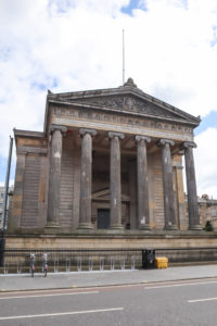 Surgeons Hall Museums building in Edinburgh