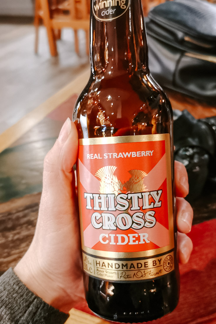 Thirsty Cross Cider Drink Food