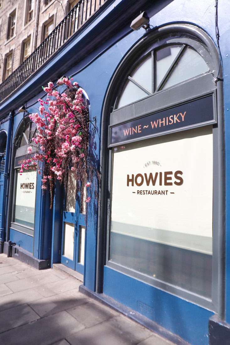 Howie Food Victoria Street Edinburgh
