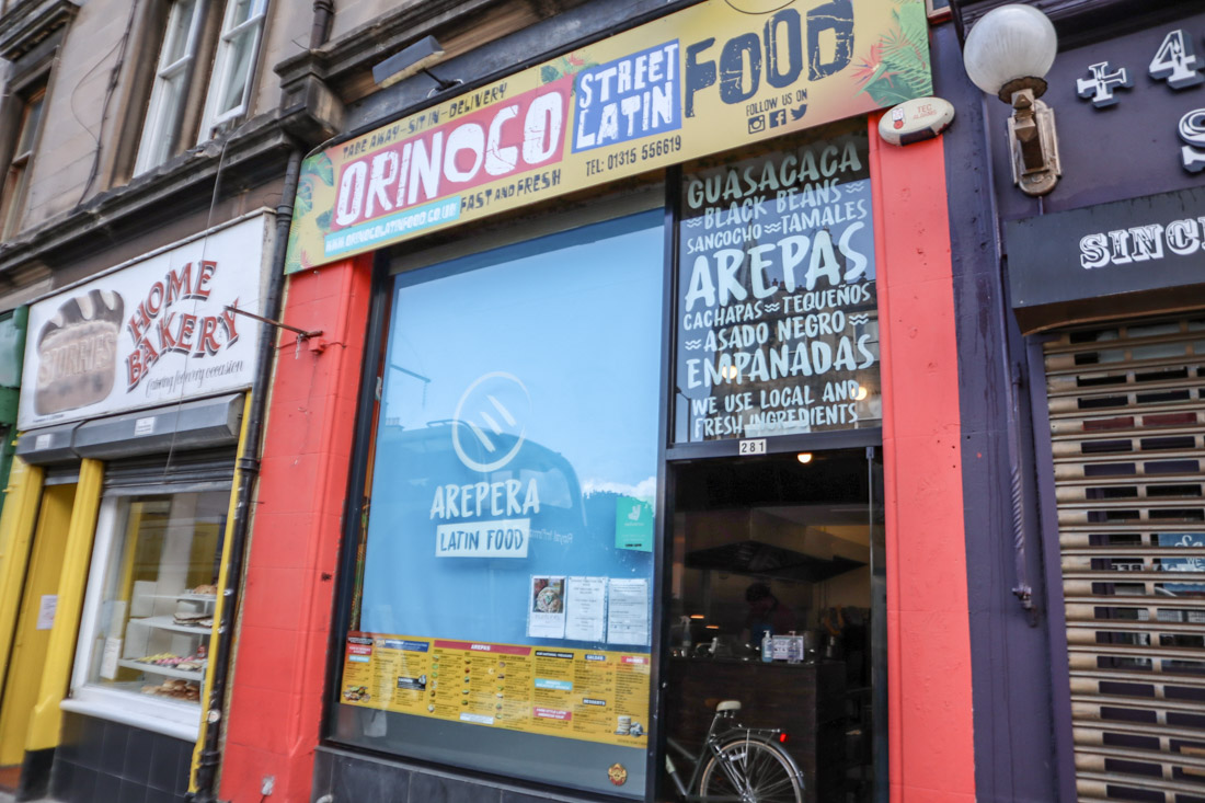Orinoco Arepas Food Leith Edinburgh_