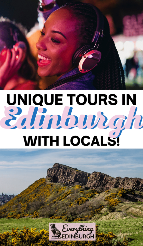 Looking for unique things to do in Edinburgh? Try these Airbnb Experiences tour which connect visitors with locals to try out cool new things like comedy tours, silent disco dancing and hiking Arthur’s Seat!
