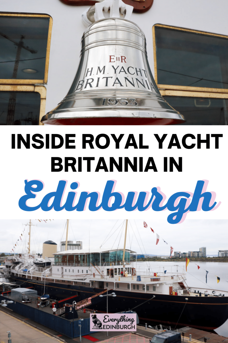 royal yacht britannia to edinburgh castle
