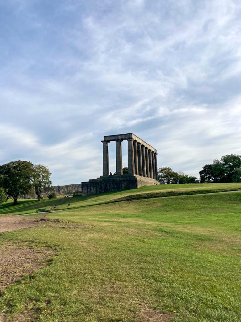 The National Monument on Calton Hill