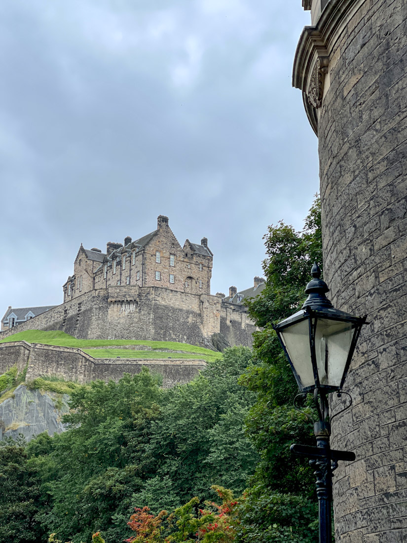 Edinburgh Castle autumn