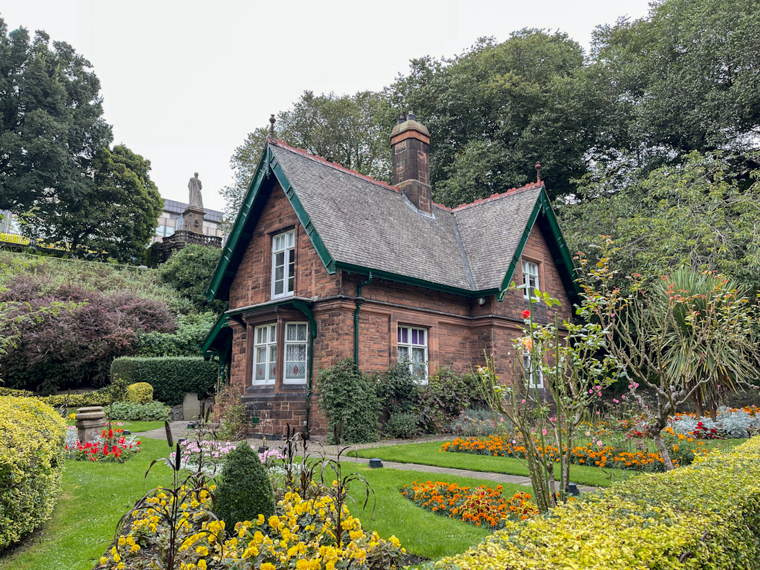 Gardeners Cottage at Princes Street Gardens
