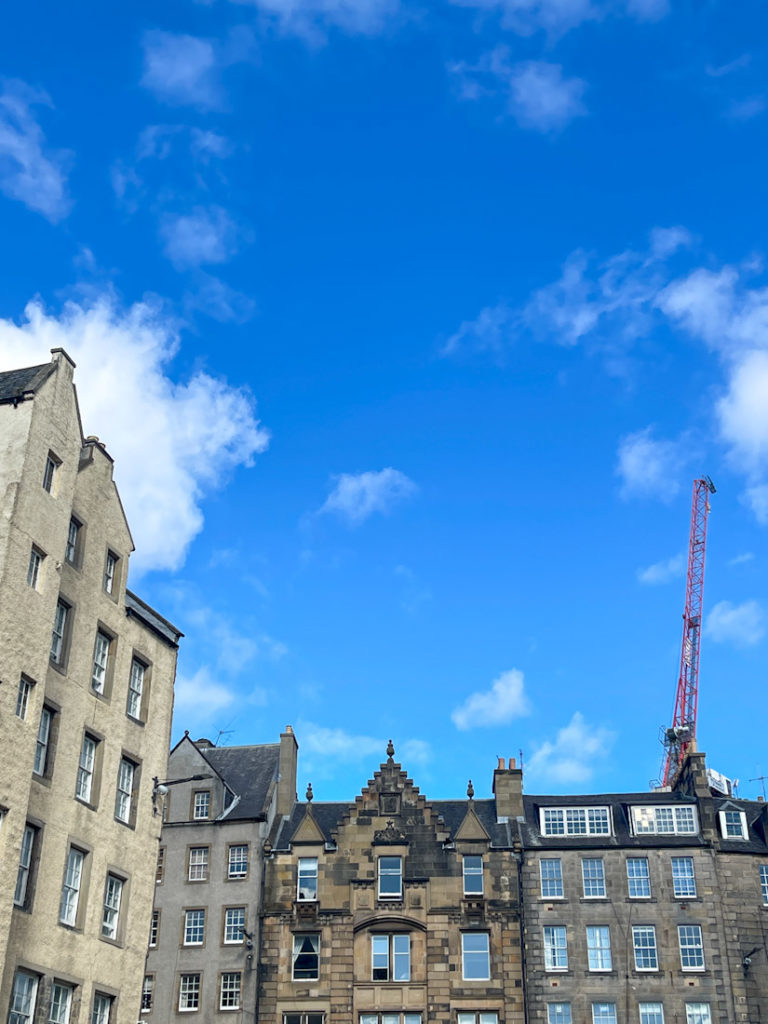 Old Town buildings around the Grassmarket