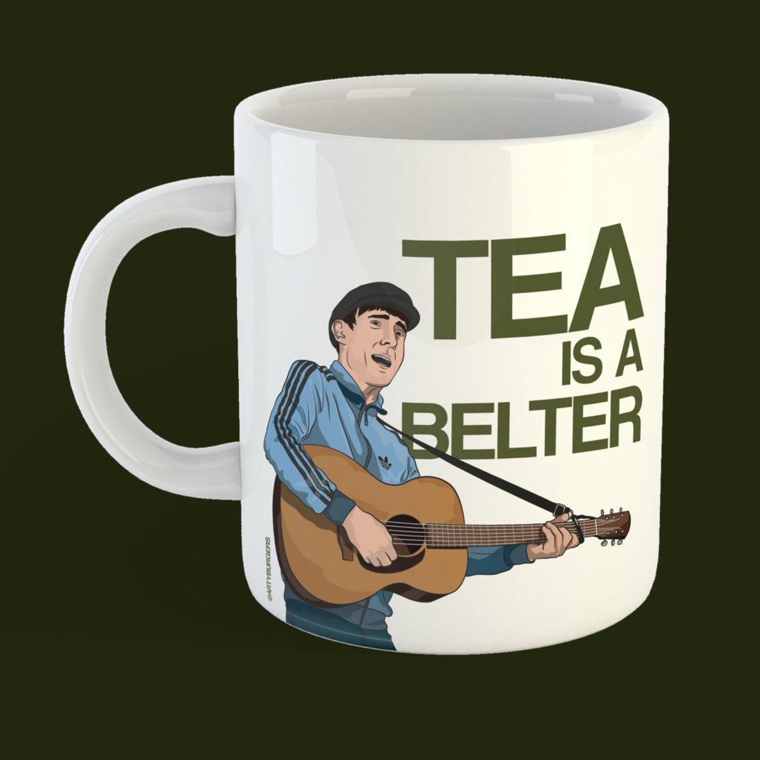 Tea is a Belter Mug from Etsy