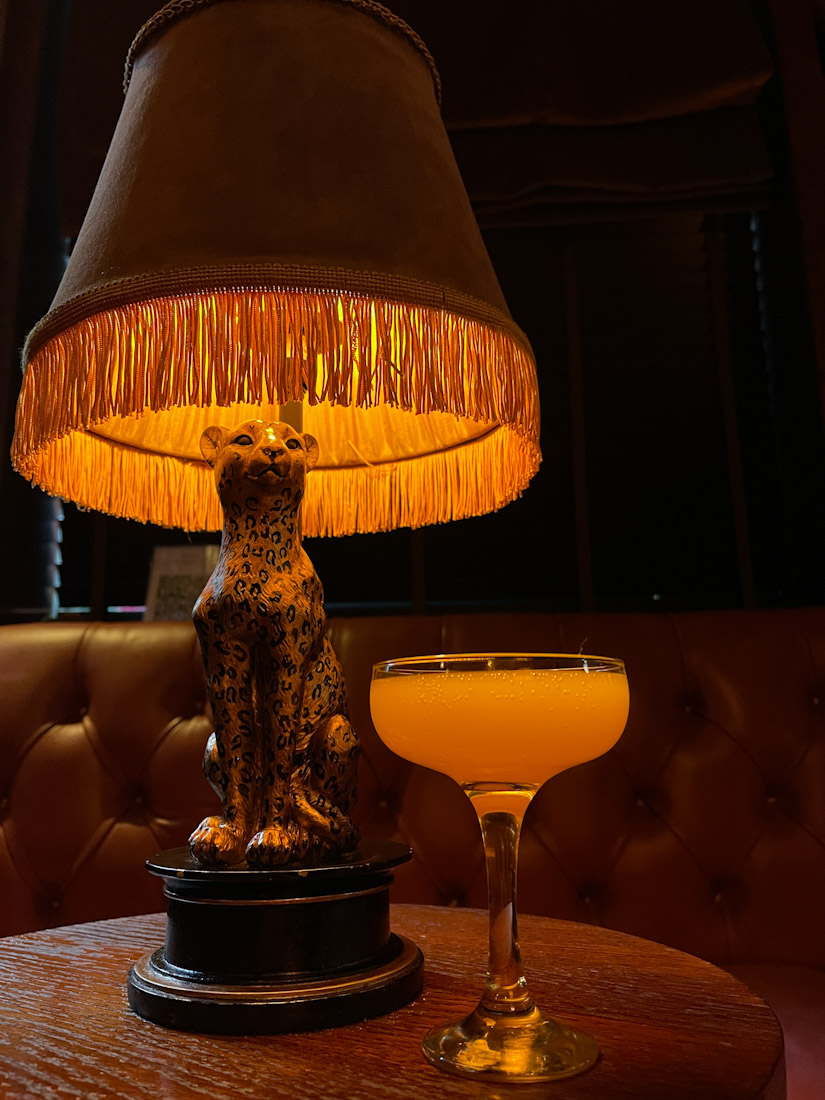 House of Gods mimosa bar hotel lamp