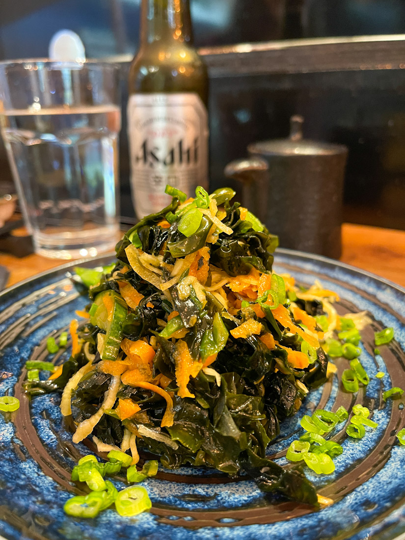 Shinsen Sushi seaweed salad