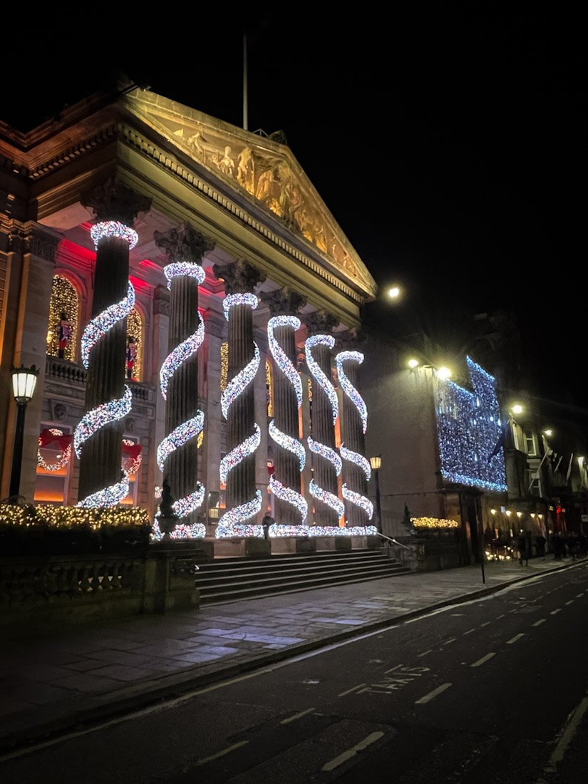 The Dome George Street Christmas lights