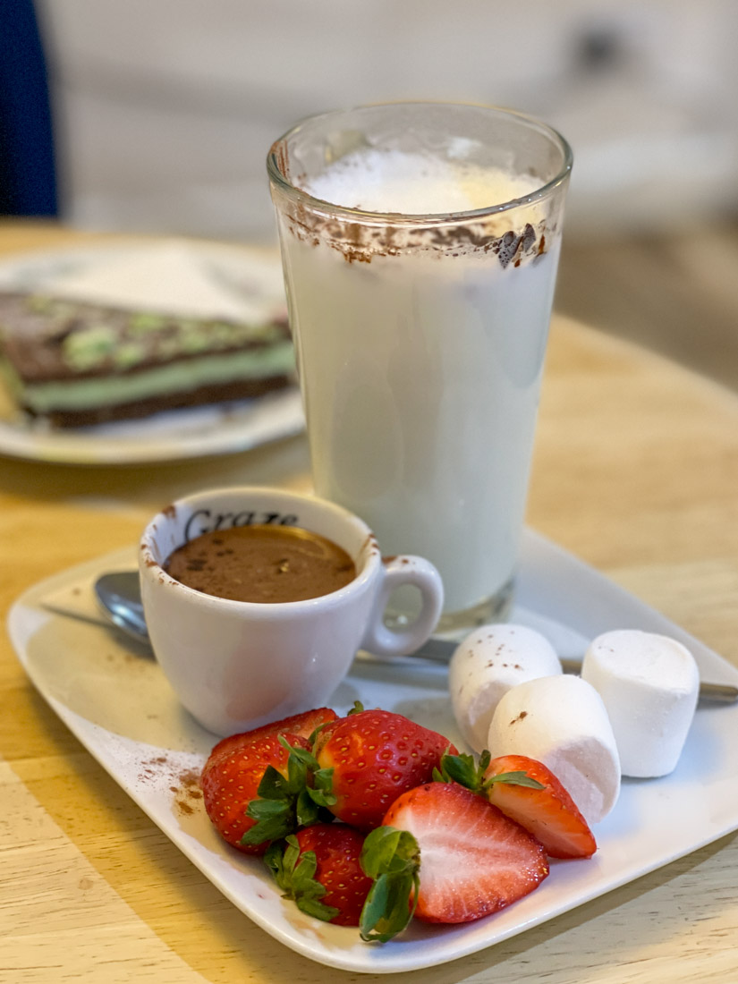 Graze Chocolate Coffee Cafe Hot Chocolate Dunbar