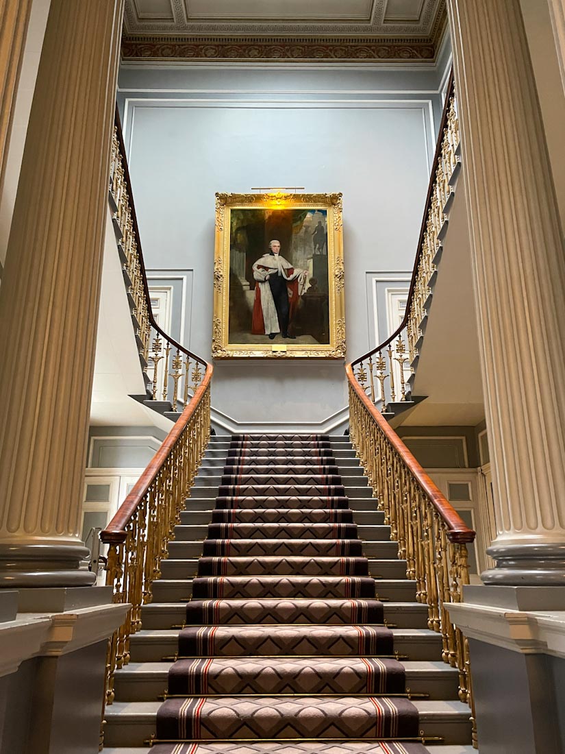 Signet Library stairs