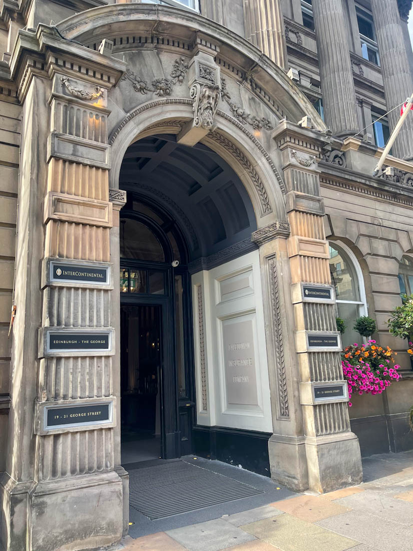 George Hotel Edinburgh entrance