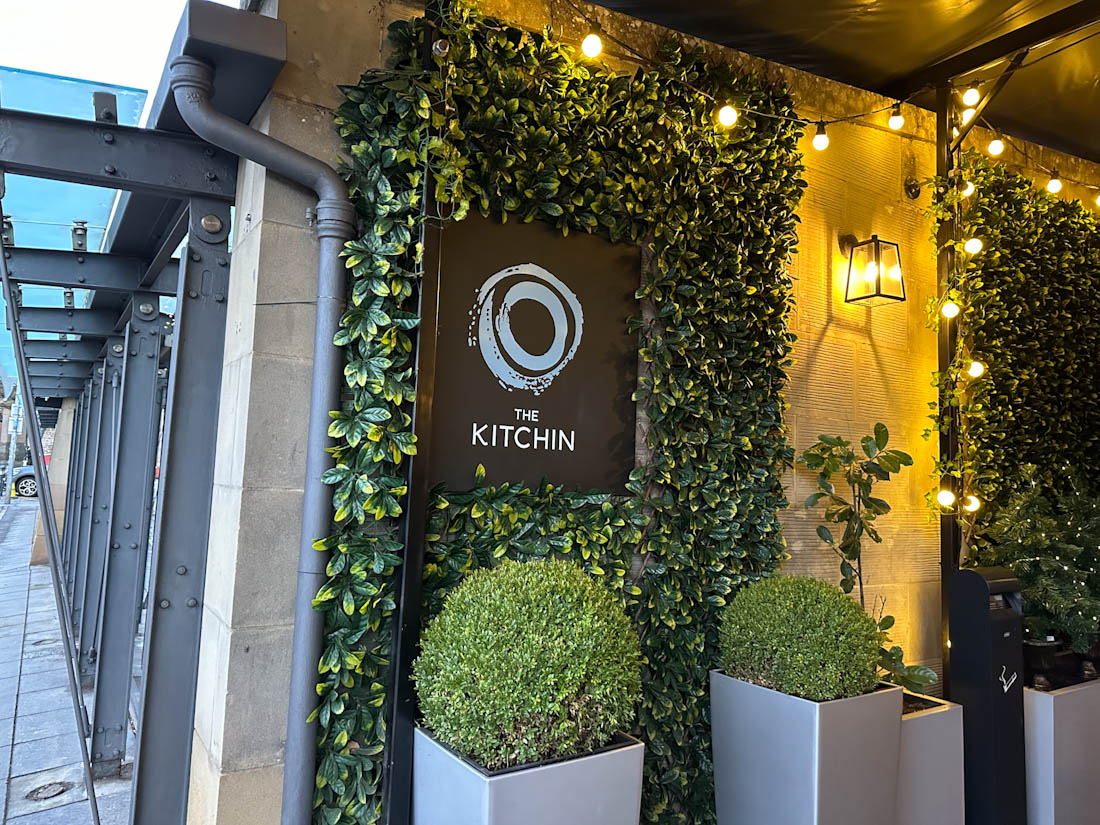 The Kitchin Entrance in Leith Edinburgh