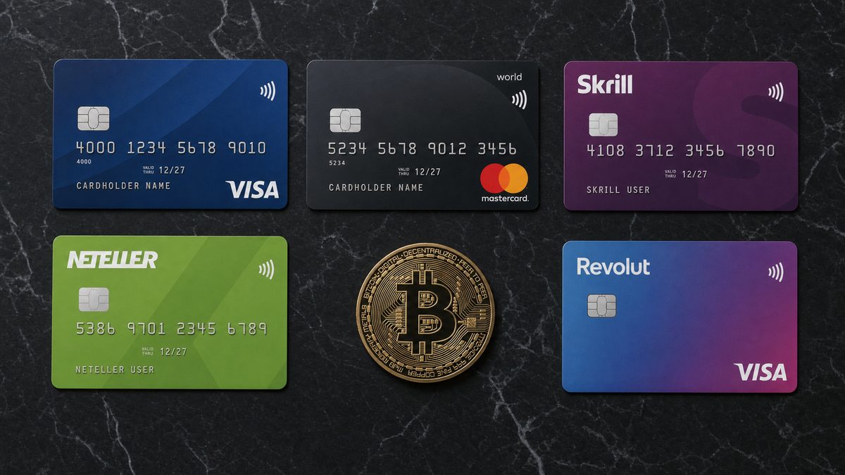 Payment methods on european online casinos — PayPal, crypto, Visa, Mastercard
