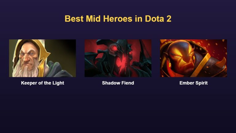 Best Mid Heroes in Dota 2