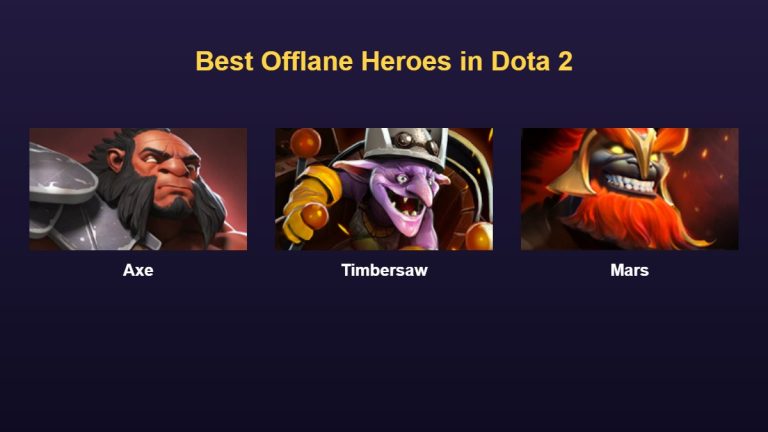 Best Offlane Heroes in Dota 2