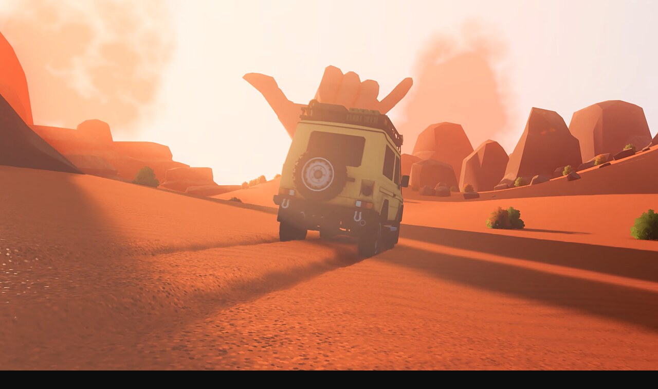 Funselektor’s Co-Op Off-Roader Over the Hill Arrives on Steam This October