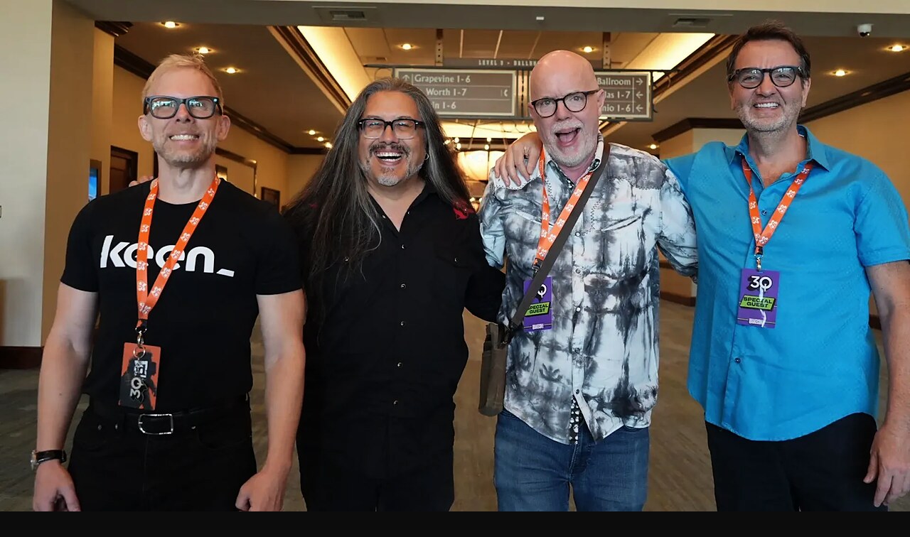 id Software’s Four Co-Founders Reunited at QuakeCon for the First Time Since the ’90s