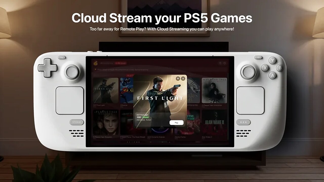 Stream PS Plus Games to Your Steam Deck Without a PS5 — Asobi Makes It Happen