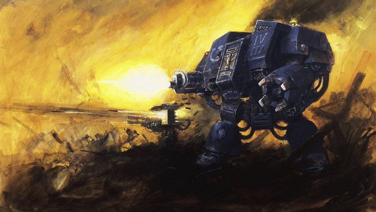Total War: Warhammer 40K laat stervende Space Marines voortleven als Dreadnought