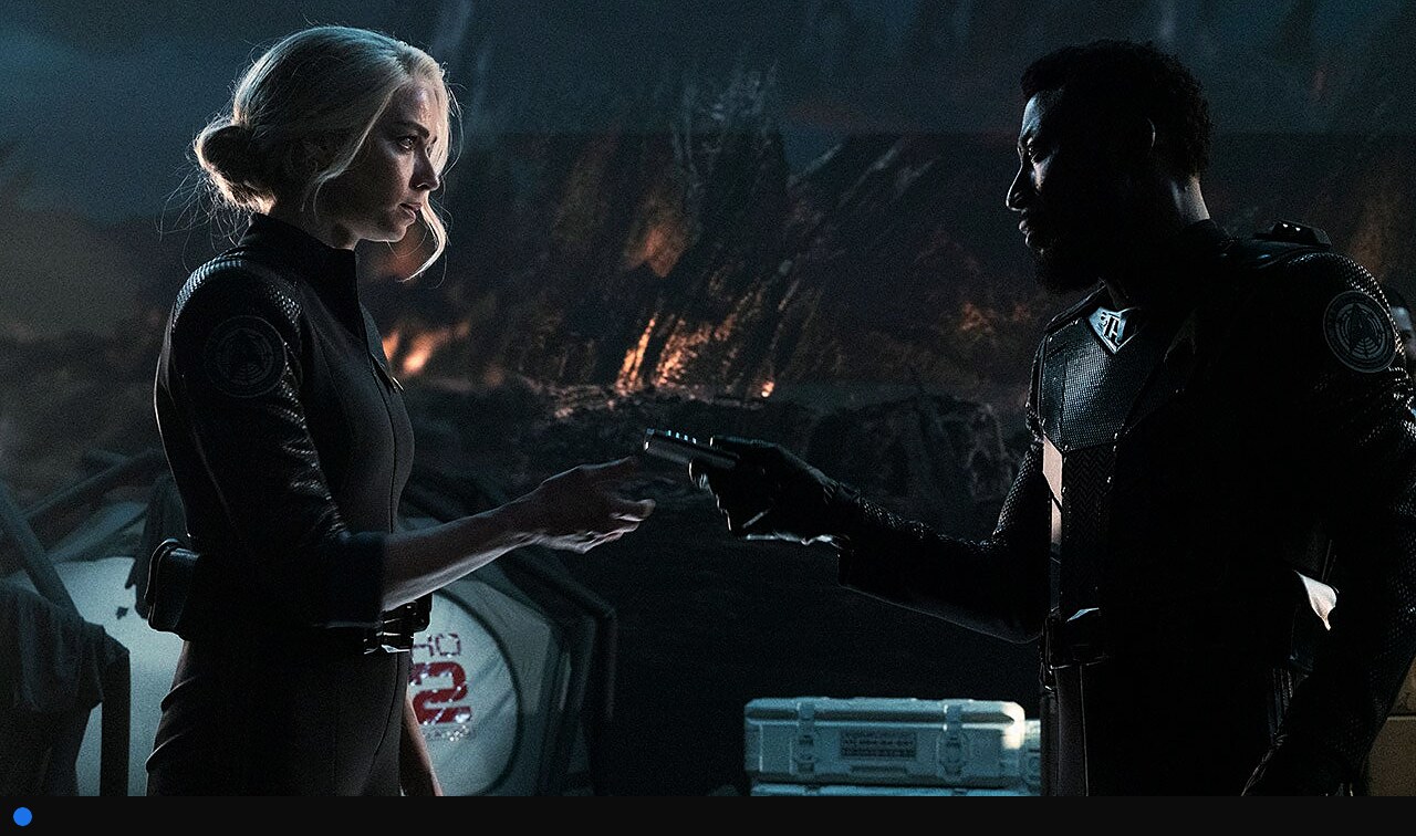 M'Benga and Chapel during the Klingon War