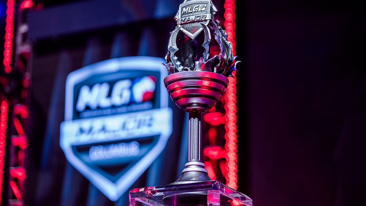 Counter-Strike Major championship trophy