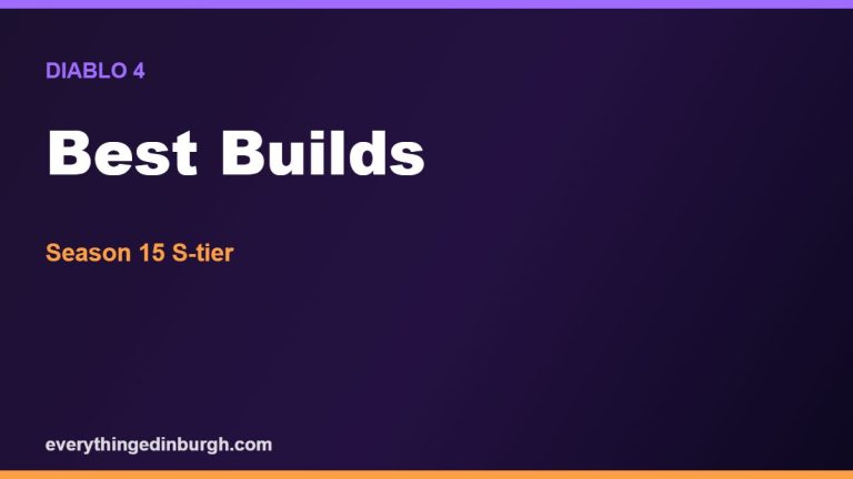 The Best Diablo 4 Builds