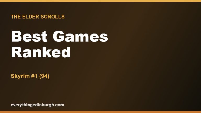 The Best Elder Scrolls Games, Ranked