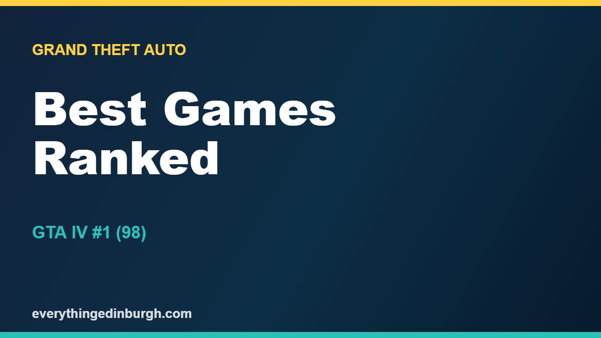 The Best GTA Games, Ranked
