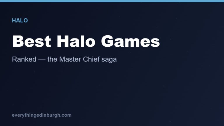 The Best Halo Games, Ranked