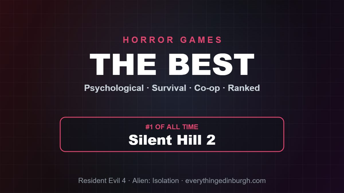 The Best Horror Games of All Time, Ranked
