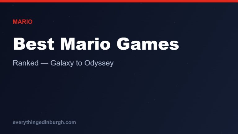 The Best Mario Games, Ranked