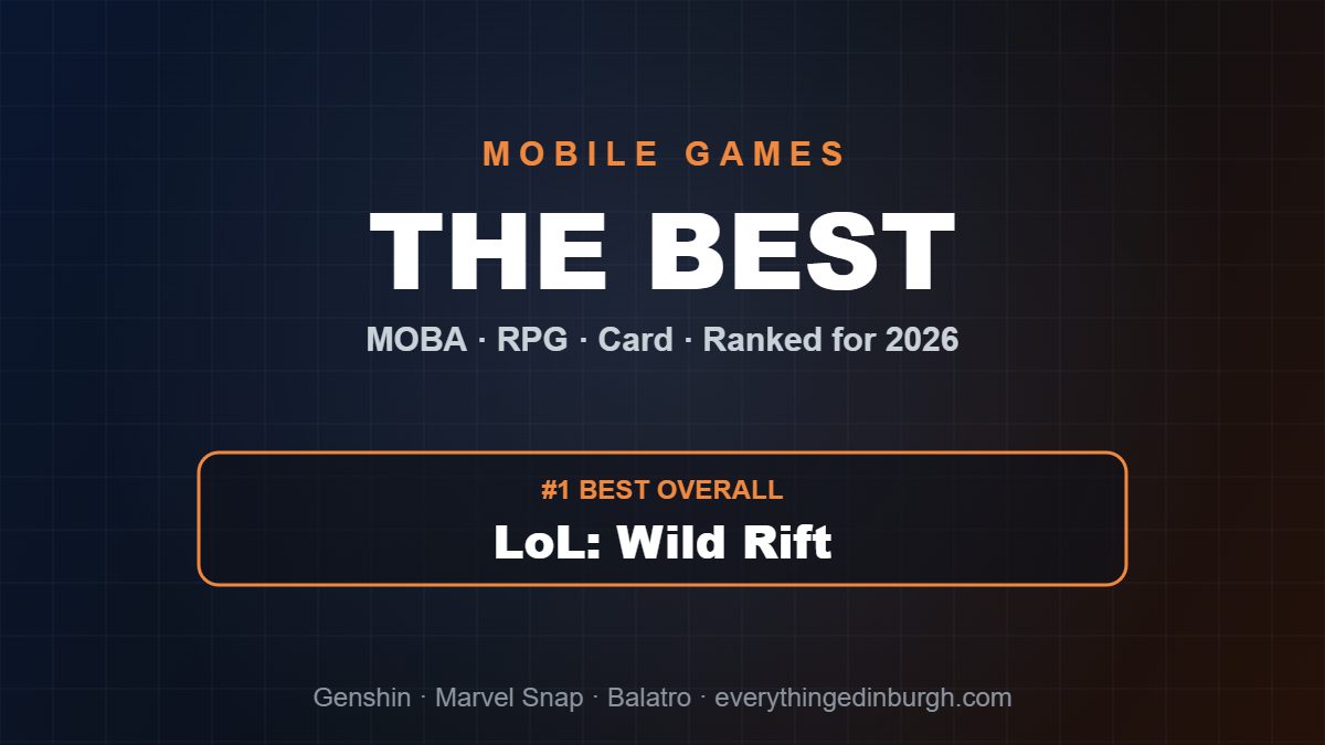 The Best Mobile Games to Play in 2026, Ranked