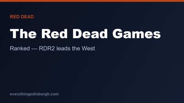 The Red Dead Games, Ranked