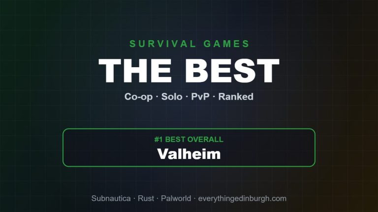 The Best Survival Games in 2026, Ranked