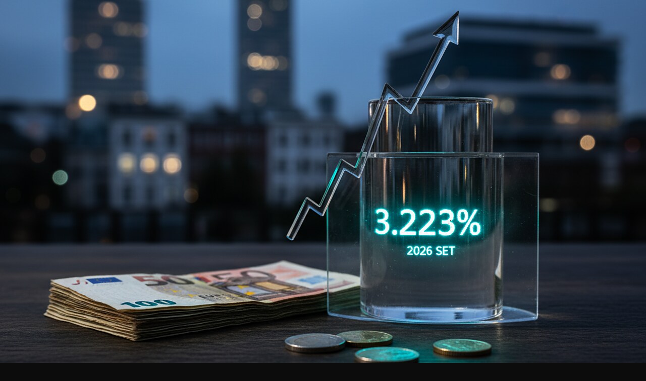 El Euríbor cierra septiembre en el 3,2%: cuánto subirá tu hipoteca en octubre