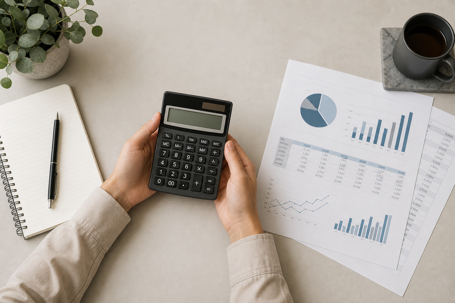 Calculadora financiera para créditos - simulación de costes