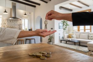 Hipoteca fija o variable - vivienda con llaves