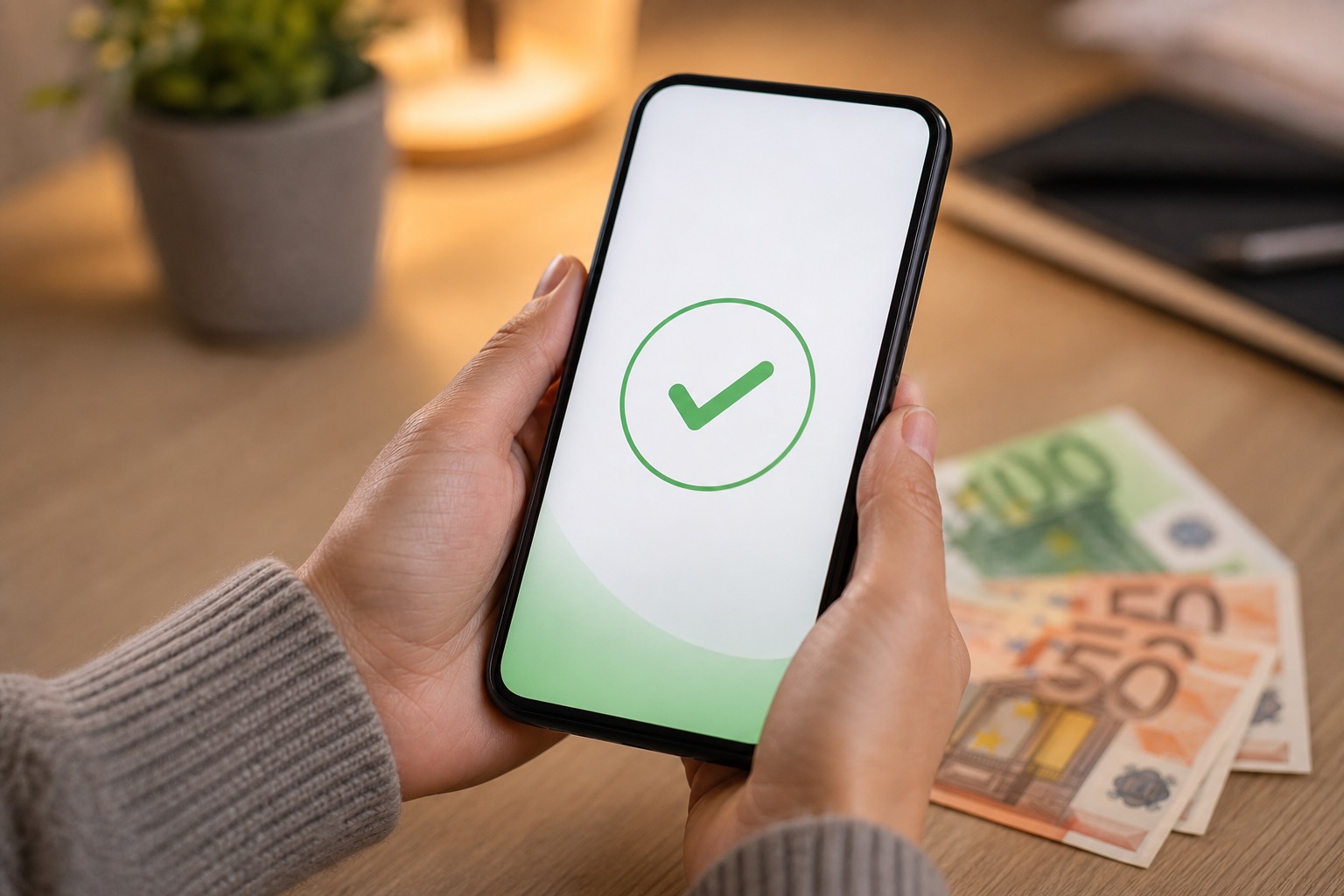 Solicitud de microcrédito online desde el móvil