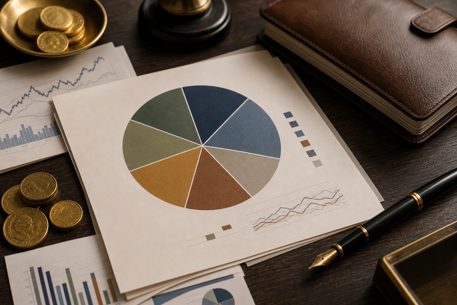 Combinación de renta fija y renta variable en una cartera de inversión diversificada