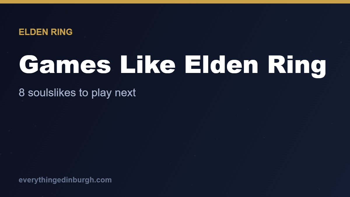 The Best Games Like Elden Ring