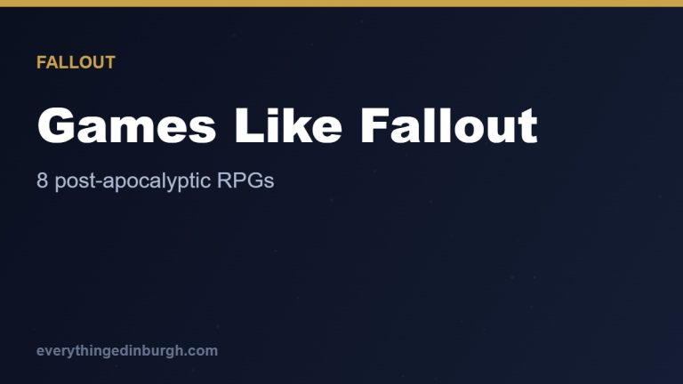 The Best Games Like Fallout