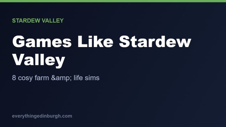 The Best Games Like Stardew Valley