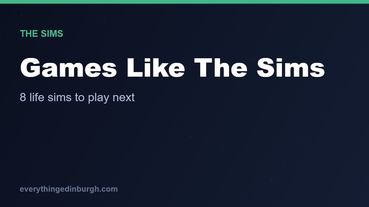 The Best Games Like The Sims