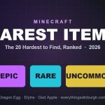 Rarest Items in Minecraft (2026): 20 Hardest to Find, Ranked
