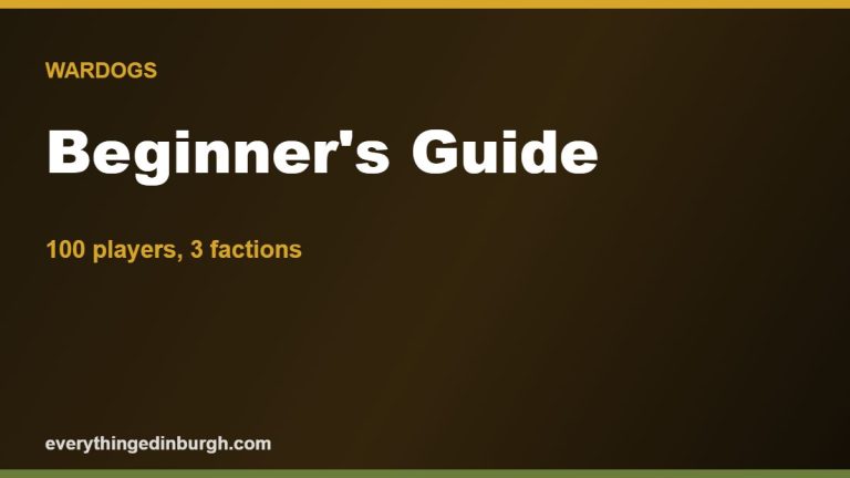 Wardogs Beginner's Guide: Tips to Get Started